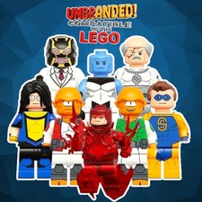 8x Invincible Custom Minifigure Set Mark Grayson Omni Man Viltrumite Comic Book picture