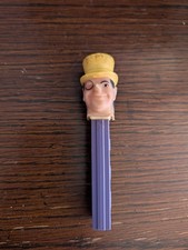 Vintage 1978 The Penguin PEZ Dispenser Soft Head No Feet Purple Stem DC Comics picture