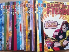 COMPLETE Lot of 21 ROARIN' RICK'S RARE BIT FIENDS #1-21 King Hell Rick Veitch picture