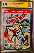 True Believers Amazing Spider-Man #1 9.8 CGC White Pages picture