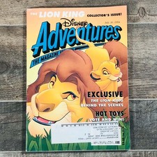 Disney Adventures Magazine July 30 1994 The Lion King Collectors Issue JTT Scar picture