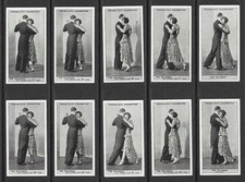 Franklyn's 1931 MODERN DANCE STEPS 2nd series complete set cigarette cards picture