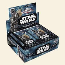 2026 Topps Chrome Star Wars - Hobby Box Brand New Sealed Presale Ships 10/1 picture