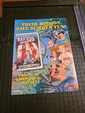 Walt Disney Recess School's Out Print Ad 2000 8x11 Great To Frame picture