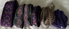 Vintage Ribbons From India 12 Yards for Sewing Crafts picture