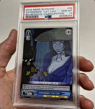 Catwoman Bnj/bcs2019-02 Pr Psa 10 Weiss Schwarz Participation Batman Ninja Card picture