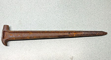 Antique WWI US Cavalry M1912 Picket Pin Stake Spike Hammer Farrier relic dug picture