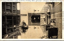 Hotel Agua Caliente Lobby Vestibule Tijuana Mexico WB Postcard XM25 picture