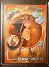 2026 Topps Chrome Disney Sapphire Pocahontas #157 /25 picture