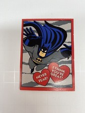 Vintage 1993 DC Comics Batman Valentine's Day Card Unused picture