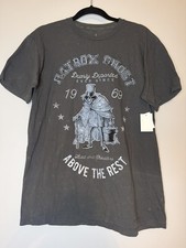 Disney Haunted Mansion Hatbox Ghost Shirt Medium NWT 1969 Vintage Style Tee picture
