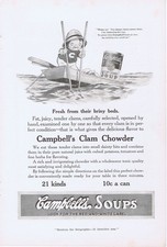 1916 - 1967 Original Ads -- CAMPBELL'S SOUPS - 5 BEAUTIFUL ADS picture