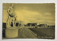 Arena and Forum Italico Rome Italy Postcard Roma Foro Italico e Stadio Unposted picture