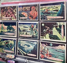 ORIGINAL 1957 TOPPS SPACE CARDS TRADING CARDS COMPLETE SET OF 88 CARDS picture