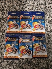 Lot Of 6 ANGRY BIRDS Star Wars Dog Tag + Ball Chain + Stickers Fun Pack Toy picture