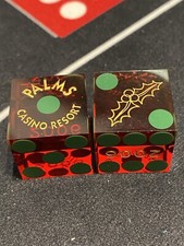 Palms 2006 Christmas Holiday Special edition LAS VEGAS NEVADA CASINO DICE Rare picture