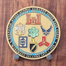 Enewetak Atoll Marshall Islands Atomic Cleanup Task Force Challenge Coin 1#42 picture
