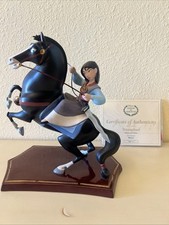 WDCC Triumphant Mulan Khan Mulan Box & COA Limited Edition #1765/2000 picture