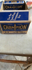 Vintage J-4 Champion Spark Plugs 14mm 13/16 Hex picture