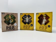 Portrait of Pirates P.O.P One Piece Lot of 3 Luffy Sanji Usopp All Brand New picture