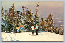Postcard Stratton Mountain Vermont Ski Slope picture