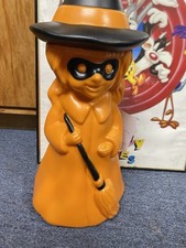 Vintage Seasons Witch L/U Blow Mold 17