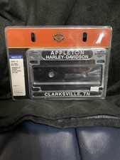 Vintage Harley Davidson Appleton's Clarksville TN License Plate Frame... picture