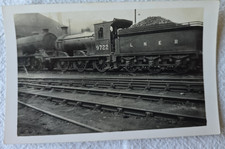 Vintage RPPC London North Eastern Railway LNER No. 9722 Locomotive Postcard picture