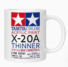 TAMIYA Color ACRYLIC PAINT X-20A thinner MUG CUP picture