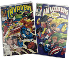 The Invaders Lot of 2 - #2 & 4 Marvel Comics 1993 1st Print Comic Books 30 Years picture