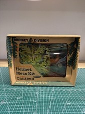 1960s Remco Rare New Vintage Monkey Division Helmet Mess Kit & Canteen picture