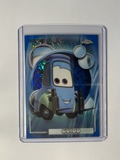 2026 Disney Topps Chrome Guido Blue Sparkle Refractor /150 picture