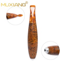 MUXIANG Handmade Briar Tobacco Pipe Small Portable Wooden Pipe Zeppelin Pipe picture