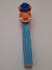 Vintage 1970's PEZ Pony Go Round No Feet Lt. Blue Stem Austria 3.4 picture