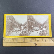 Bains de Pré Cauterets France Stereoview Albumen Print 1860s Pyrenees picture