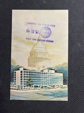 Vintage Skyline Motor Inn Postcard NYC w/EXPO 67 Stamped May 19, 1967 picture