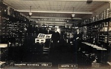 c1910 RPPC; Interior Gardners Mens' Clothing Store, Sodus NY Wayne County picture