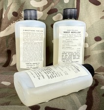Original US Vietnam era Bug juice rare plastic bottle original 1966 Seaboard NOS picture