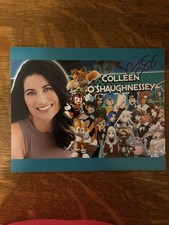 Colleen O'Shaughnessy autographed Voice Actress 8x10 Photo picture