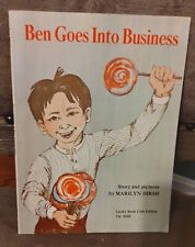 Vintage Ben Goes Into Business Book By Marilyn Hirsh $12 picture
