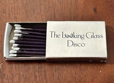 Vintage Matchbox The Looking Glass Disco Mr Christians Silver Royal Oak Michigan picture
