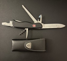 Victorinox Swiss Army 111mm Knife : NOS FORESTER BLACK picture
