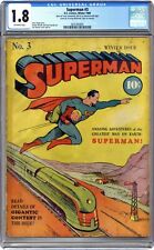 Superman #3 CGC 1.8 1939 2031442001 picture