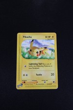 2002 Pokemon E-Series Expedition Card: Pikachu - Non Holo (124/165) - HP picture
