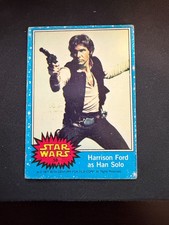 Harrison Ford As Han Solo - 1977 Topps Star Wars #58 picture