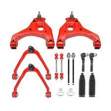 RWD 12pc Front End Lower & Upper Control Arms Suspension Kit for GMC Sierra C... picture