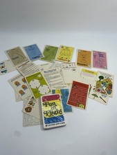 VINTAGE UNITED AIRLINES FUN IN FLIGHT DECK CARDS FACTORY SEALED & 1 Opened Deck picture