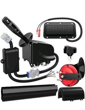 Golf Cart Turn Signal Kit with Horn, 12V Blinker Light Switch for EZGO, Yamaha picture