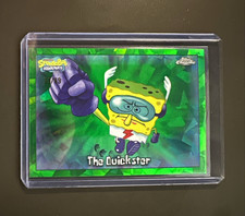 Topps 2025 Topps Chrome SpongeBob SquarePants The Quickster Green #135 picture