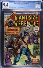 🐺 Giant-Size Werewolf By Night #2 CGC 9.4 OW Marvel 1974 Gil Kane Frankenstein picture